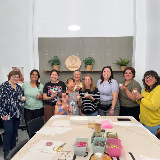 Taller de velas aromáticas y velas de postre - 30 de mayo